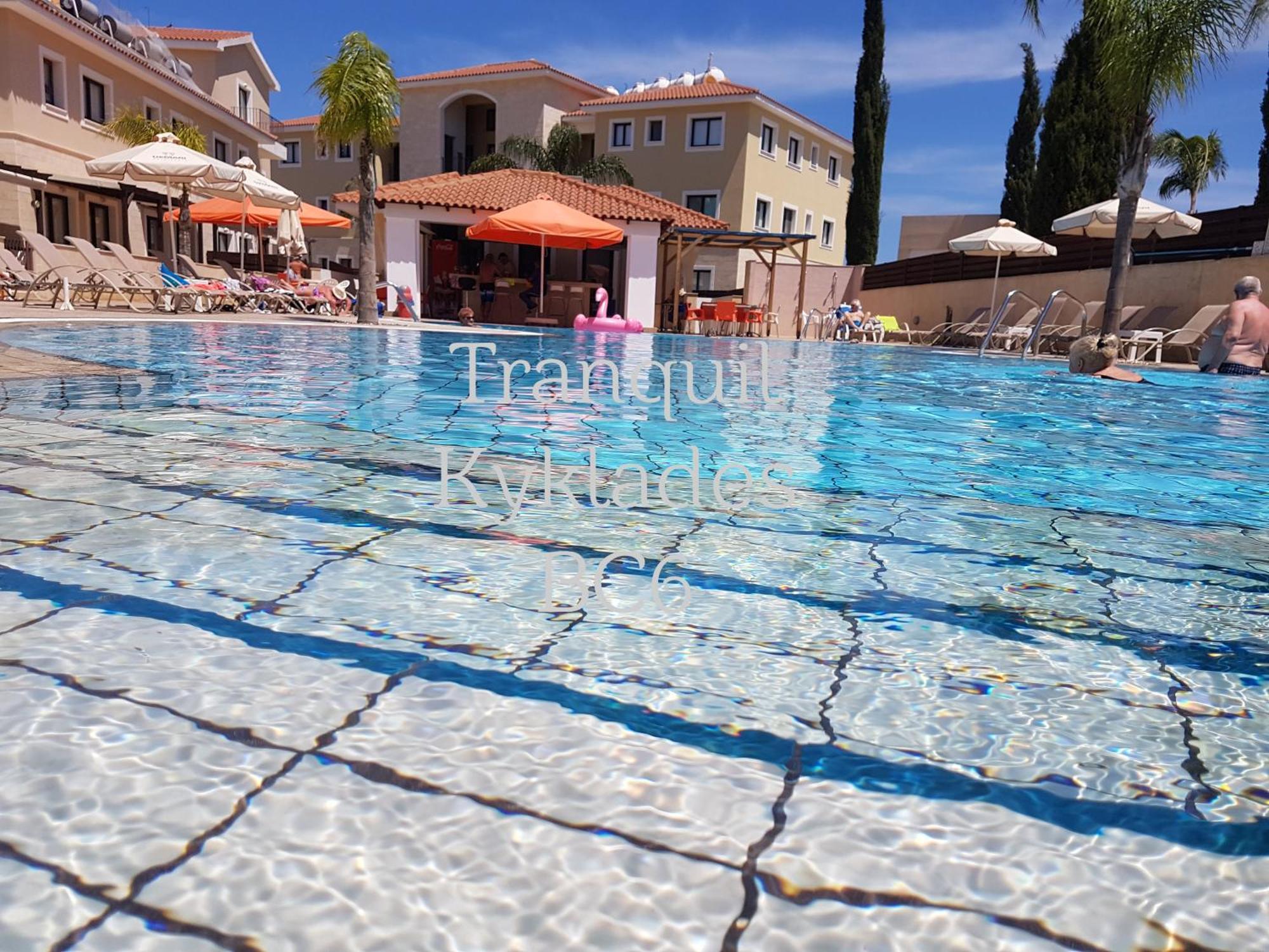 Tranquil Kyklades Bc6, Walk To Beach Paralimni Exterior foto
