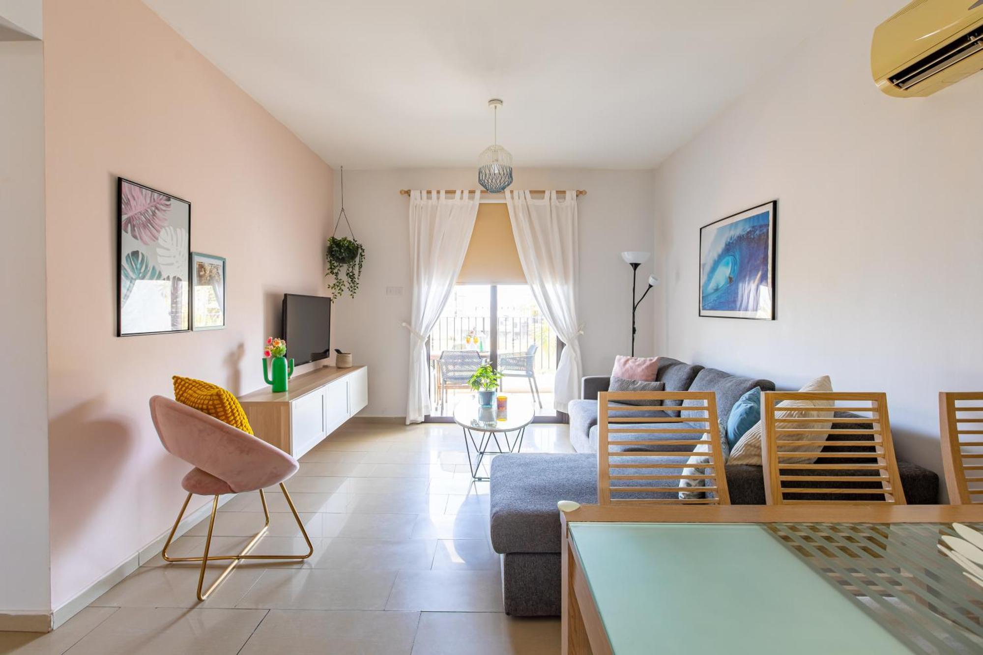 Tranquil Kyklades Bc6, Walk To Beach Paralimni Exterior foto